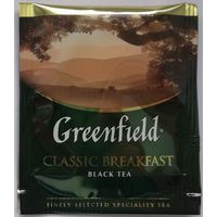 Чай Greenfield Classic Breakfast (черный байховый китайский) 1 пакетик