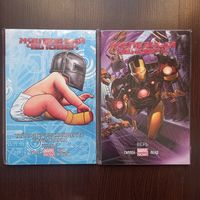 Комиксы "Марвел": "Железный человек" 2 книги.