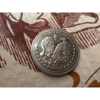 Британские Виргинские острова 1 доллар, 2007 400 лет Основанию Джеймстауна