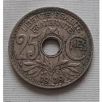 25 сантимов 1929 г. Франция