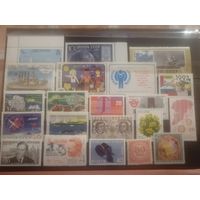 Лот чистых марок разных стран мира