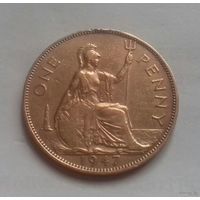 1 пенни, Великобритания 1947 г., Георг VI