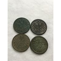 Германия 4 монеты