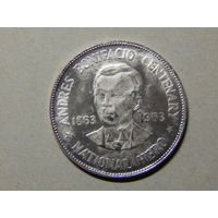 Филиппины 1 песо 1963г.Копия.