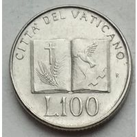 Ватикан 100 лир 1992 г.