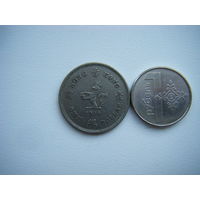 Гонконг  1 доллар 1978г.