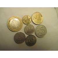 Семь разных монет с рубля!