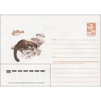 Художественный маркированный конверт СССР N 85-381 (22.07.1985) Харза