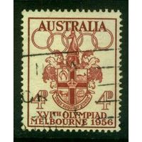 Австралия 1956 Mi# 266 16-е Олимпийские игры, Мельбурн. Гашеная (AU04)