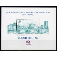 Филвыставка СССР 1983 год (5420) 1 блок