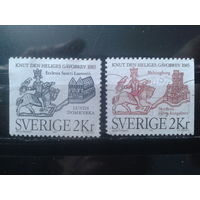 Швеция 1985 Конинг Кнут 4 - 900 лет Полная серия