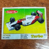 Turbo #313 (Турбо) Вкладыш жевачки Турба. Жвачки