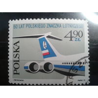 Польша, 1975, 50 лт авиапочтовым маркам