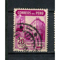 Перу - 1938 - Банк Перу 20С - [Mi.391] - 1 марка. Гашеная.  (Лот 61BZ)