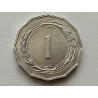 Кипр. 1 миль 1972 (тираж 500 000).