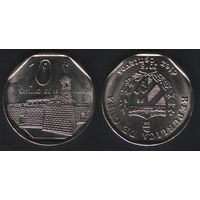 Куба km576.2 10 центаво 2018 год (f