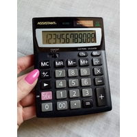 Калькулятор 12 разрядов Assistant на солнечной батарее
