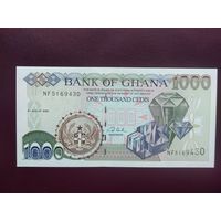 Гана 1000 седи 2003 UNC