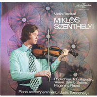 Miklos Szenthelyi Judit Szenthelyi Prokofiev Tchaikovsky Ysaye Saint-Saens Paganini Ravel Violin Recital