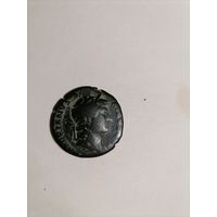 Монета Древний Рим. Император Адриан. Дупондий. Медь.