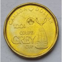 Канада 1 доллар 2012 г. Сотый Кубок Грея