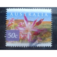 Австралия 2002 Цветы К 14:14 1/2 Михель-0,7 евро гаш