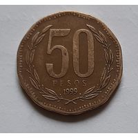50 песо 1999 г. Чили