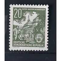Германия, ГДР 1953 г. Mi.413