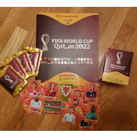 Наклейки PANINI WC-2022 Катар ПАНИНИ ЧМ-2022 блок от 240 руб + альбом 25 руб + поштучно!