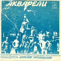 Гибкая пластинка. ВИА "Акварели". Руководитель А. Тарковский.