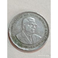 Маврикий 1 рупия 1997 года . С рубля