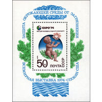 Выставка "Экспо-74" СССР 1974 год (4348) 1 блок