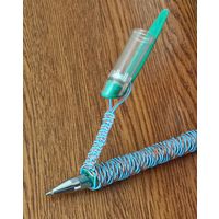 Ручка в оплетке с держателем для колпачка