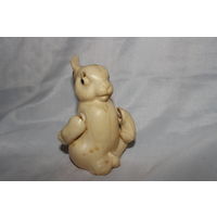 Заяц Кролик Игрушка СССР ОХК Целлулоид . 11,3 см