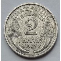 Франция 2 франка 1947 г.