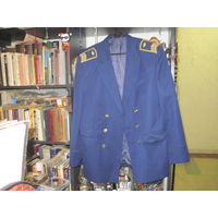 Костюм, форма(пиджак и брюки) Гражданской авиации СССР, размер 50/4.