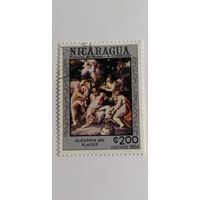 Никарагуа 1984. 450-я годовщина смерти Корреджио, 1489-1534