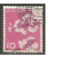 Япония. Цветение вишни. 1961г. Mi#758.