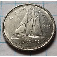 Канада 10 центов, 1983     ( 2-3-10 )