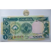 Werty71 Судан 1 фунт 1987 UNC банкнота