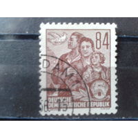 ГДР 1953-7 Стандарт 84 пф концевая
