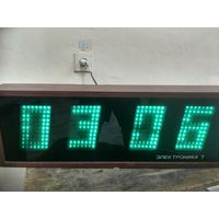 Большие настольные часы "Электроника 7" из СССР