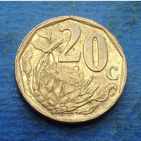 ЮАР 20 центов 2009