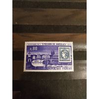 1972 Франция 100 летние выпуска марки Бордо Церера чистая клей MNH** выпускалась одиночкой (2-13)