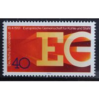 Европейский союз угля и стали, Германия, 1976 год, 1 марка