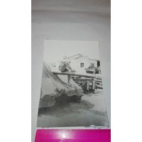 Старое военное фото танкиста