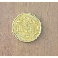 Австрия - 20 евроцентов - 2009