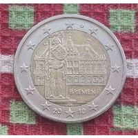 Германия 2 евро 2008 года, AU. Бремен. Весенняя распродажа!