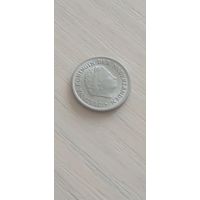 Нидерланды 10 центов 1956г.