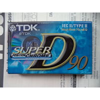 Аудиокассета TDK SUPER D90 тип 2